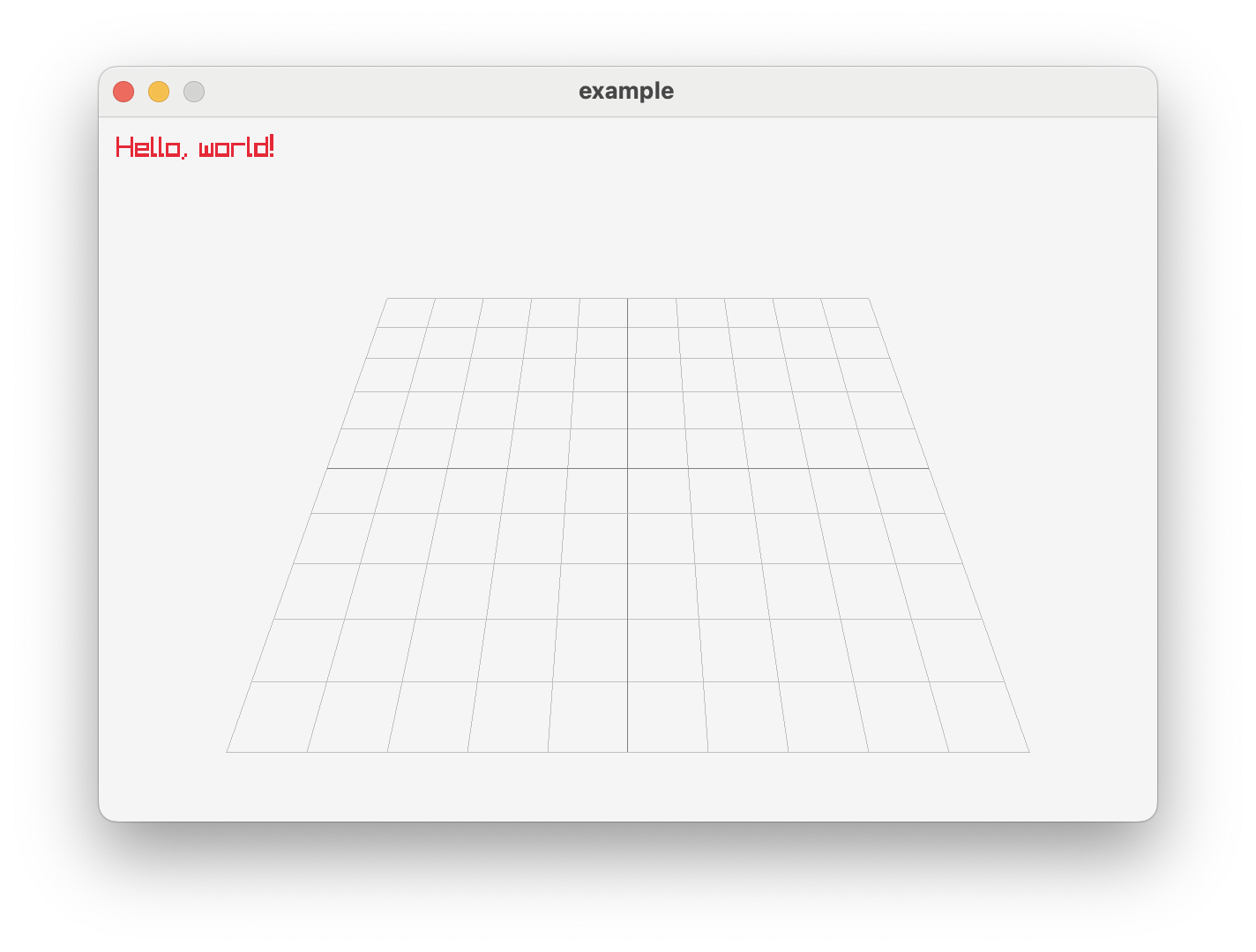Window grid example